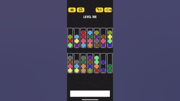 Ball sort puzzle level 155