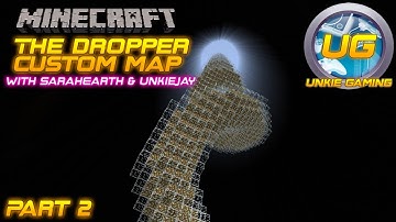 Minecraft: The Dropper w/ SarahEarth - Part 2 "Toilet Dump Jump"