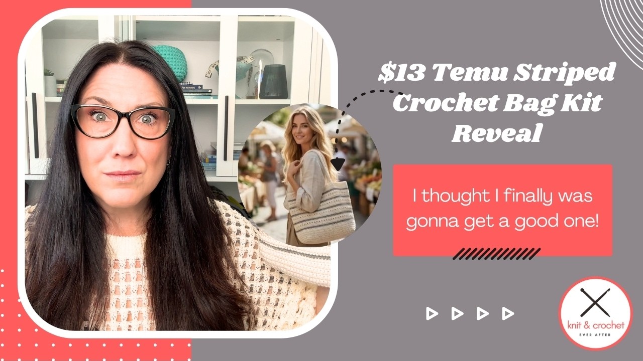 The Smallest Crochet Bag Ever? Testing a $13 TEMU Kit