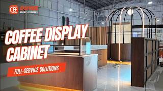 ☕ Design for Durability: Our Cafe's Custom Fixture Case Study.#display #showcase #caffee #cafe