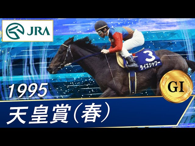 貴重　95年第111回天皇賞（春）ライスシャワー　ステージチャンプ他