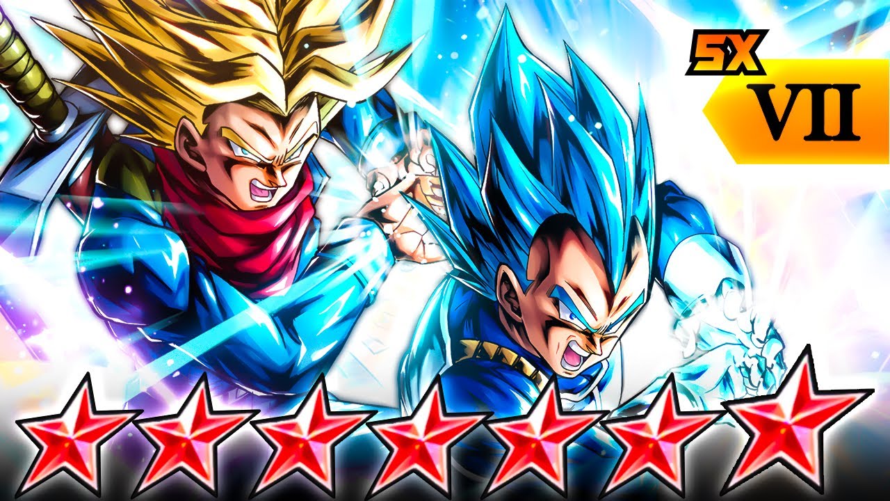 Dragon Ball Legends) 5x ZENKAI BUFFED TRUNKS AND VEGETA ARE AN
