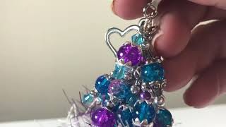 Purse charm BeadCraft Chic project share! 💜♥️💜
