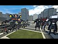 ALL AGENTS FROM 1-78 VS ALL SKIBIDI TOILET,ASTRO TOILET,MULTIVERSE AND FAN MADE TOILETS IN GMOD p2