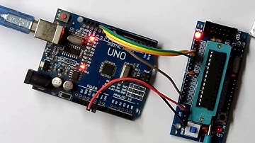 Atmega328p-pu bootloader and sketch using arduino UNO