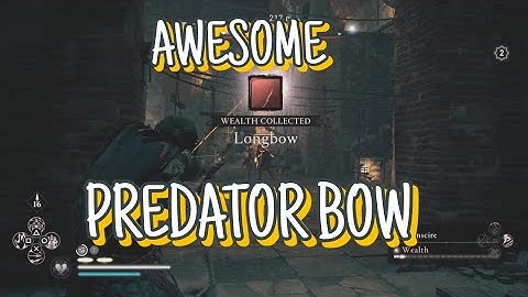 This PREDATOR BOW is AWESOME || Assassins creed Valhalla #acvalhalla #predatorbow