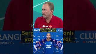 Sergen Yalçın, Canlı Yayında Pot Kırdı.