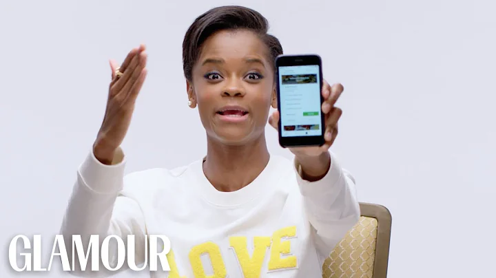 Black Panther's Letitia Wright Shows Us the Last Thing on Her Phone | Glamour