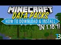 Recovery mechanism Minecraft Data Pack