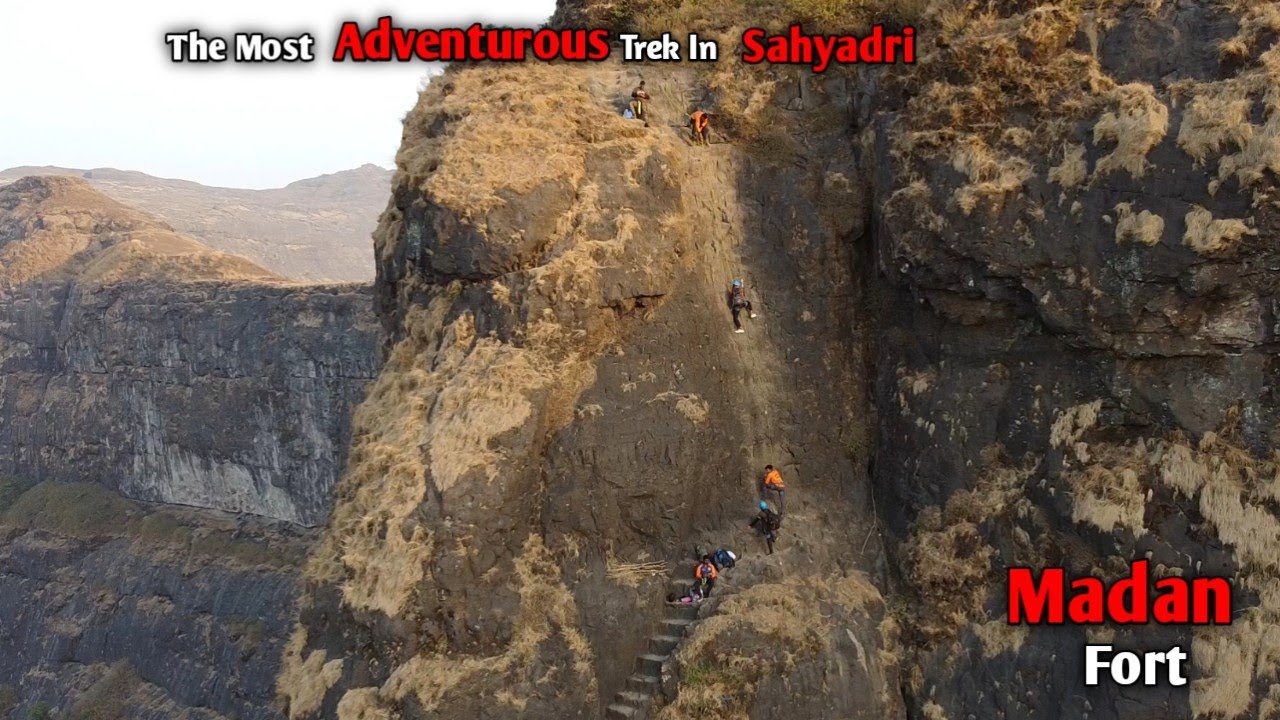 AMK Trek । सह्याद्रीतील सर्वात अवघड मानला जाणारा ट्रेक ।  अलंग - मदन- कुलंग | Most Difficult Trek |