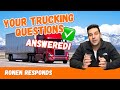 Answering Your Trucking Questions | Ronen&#39;s Tips For Drivers &amp; Owner Operators