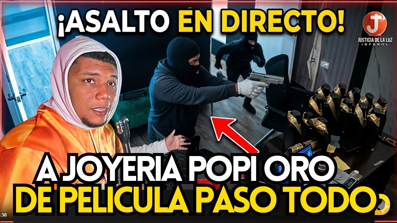 DE PELICULA ASI 4SALTARON LA JOYERIA POPI ORO EN CRISTO REY