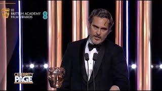 Joaquin Phoenix Calls For Diversity In Film At The BAFTAs | Celebrity Page