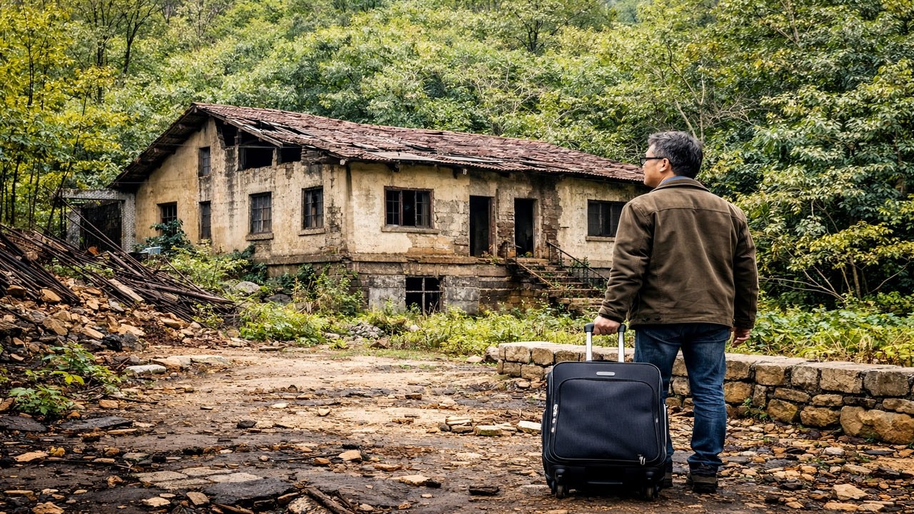 After Losing Everything, He Returned to the Mountains to Revive a 20 Year Abandoned House