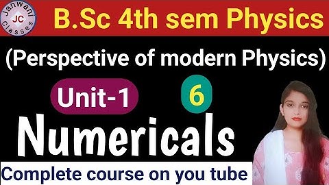 B.Sc 4th sem Physics || Ch- Relativity experimental background || By Jyoti Chaudhary ✍️✍️