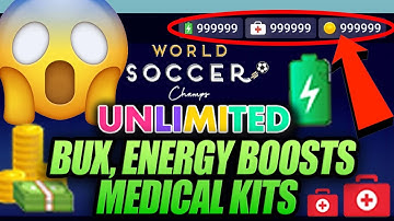 World Soccer Champs Hack - Get Unlimited Free Bux, Energy Boosts & Med Kits!!