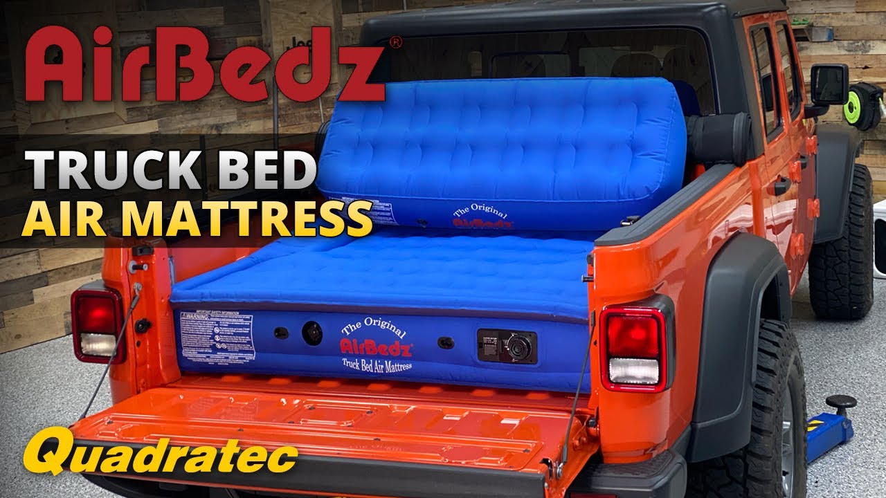 AirBedz Truck Bed Air Mattress Review and Demo for Jeep Gladiator - YouTube