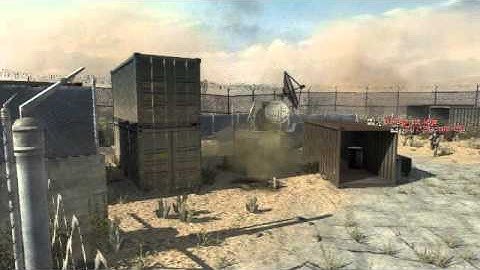 MW3 Spawn throwing knife across map DOME- by la_liga500