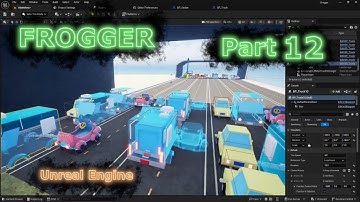Recreating Frogger in Unreal Engine | Part 12 - Vehicle Obstacles