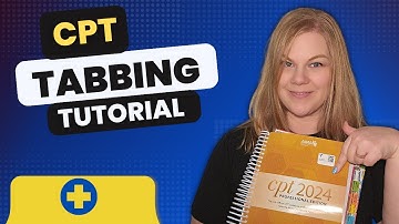 How to Tab Your CPT Book - Medical Coding Tabbing Walkthrough