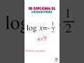LOGARITHM || IB DIPLOMA-SL