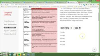 American History Change And Continuity Directions