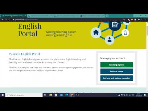 HOW TO SIGN IN ? -PEARSON ENGLIGH