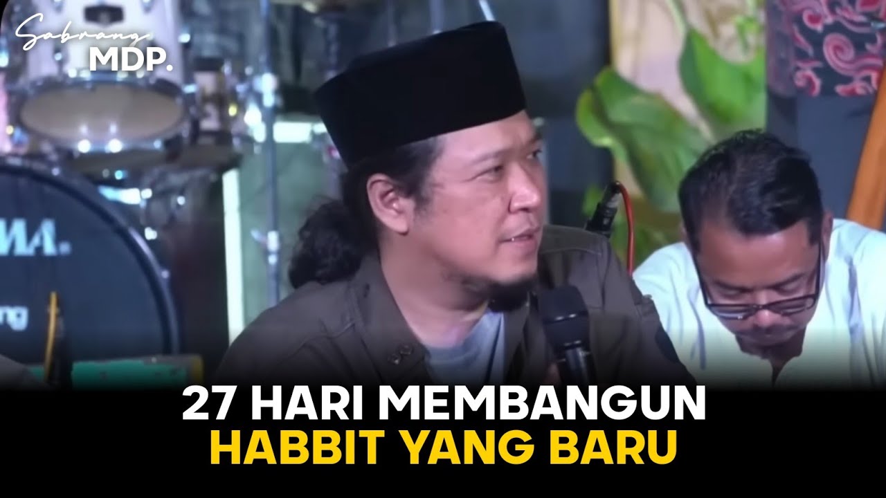 kamu tidak bisa menentukan takdirmu - Mas Sabrang MDP