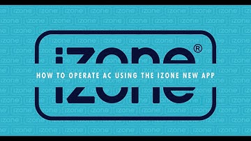 How to operate AC using the new iZone Home App?
