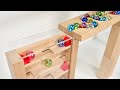 Marble Run Game ☆ HABAのウェーブスロープ&ビルディングゲームセット&ダンプトラック