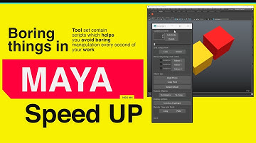 Autodesk Maya SCRIPTS for modeling. [plugin] Save time on boring actions!