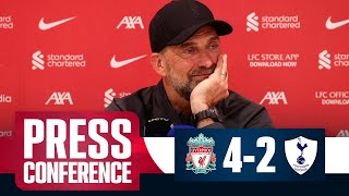 Jurgen Klopp Post-Match Press Conference LIVE | Liverpool 4-2 Tottenham