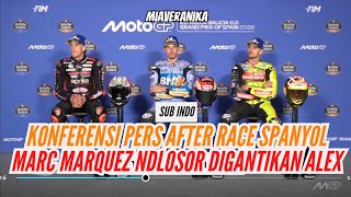 [SUB INDO] KONFERENSI PERS AFTER RACE  MOTOGP SPANYOL 2026 - ALEX MARQUEZ, BEZZECHI, DIGIA‼️🔥