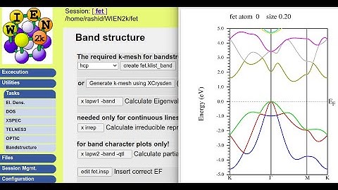 WTB05: Customize band structure plot in WIEN2k [বাংলা]