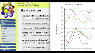 WTB05: Customize band structure plot in WIEN2k [Bengali]