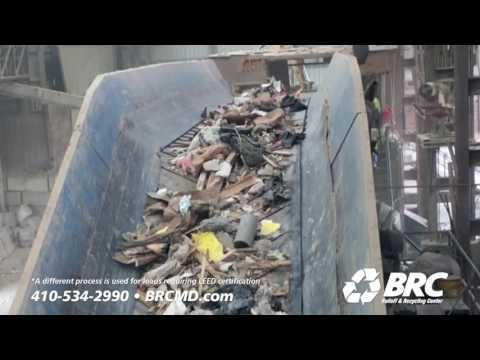 Baltimore Recycling Center Plant Tour