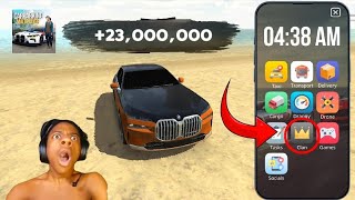 How to get 23M$ in car parking 💥🤩 | tutorial ❤️