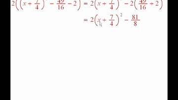 Worldwide Pre-Calculus: Pre-Calculus Optimization of a Quadractic Function (ch2.6 #2.6.6)