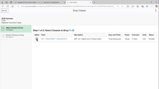 How-To: Drop and Swap Classes in SIS