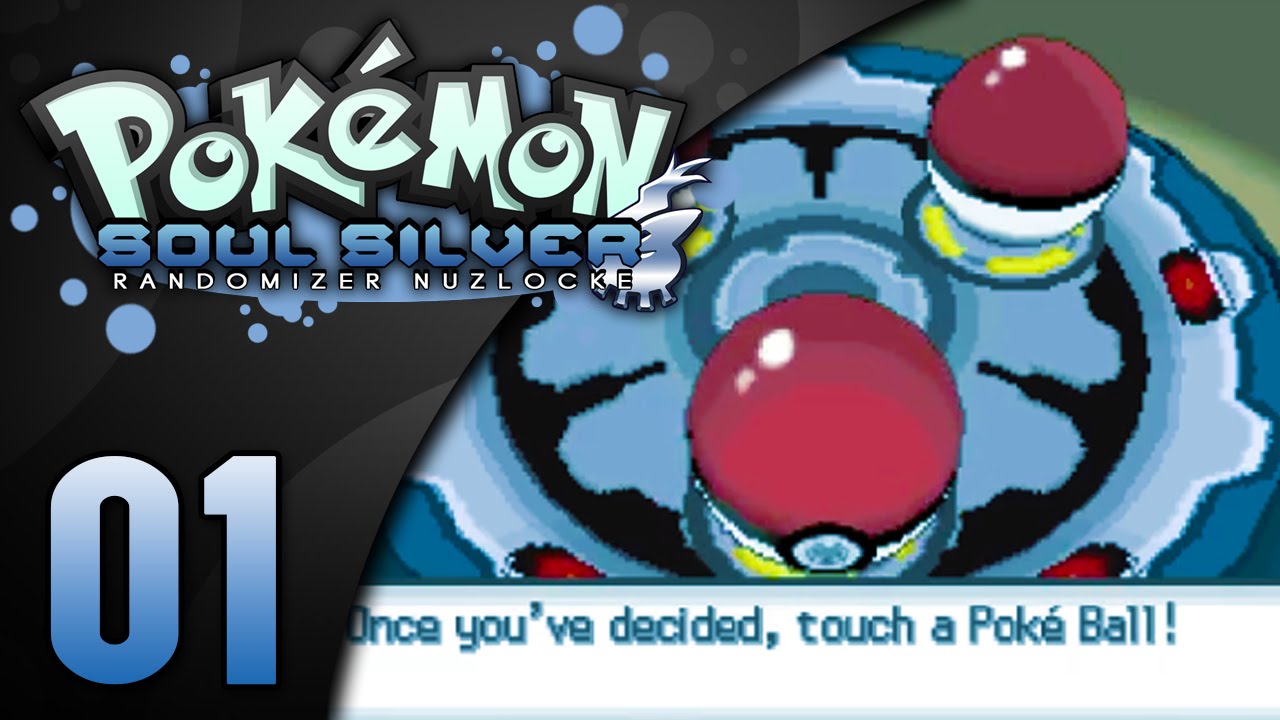 Let's Play! Pokemon Soul Silver Randomizer Nuzlocke w/ aDrive! Episode 1:  Choose My Starter! 