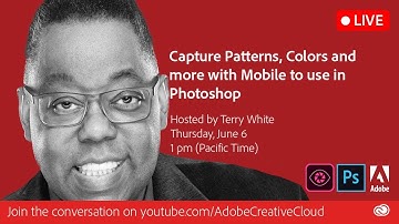Use your Mobile Device to Capture Patterns, Colors and More to Use in Photoshop