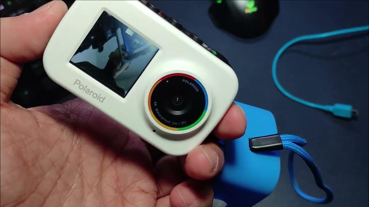 Quick unboxing of the Polaroid ID922 action camera YouTube