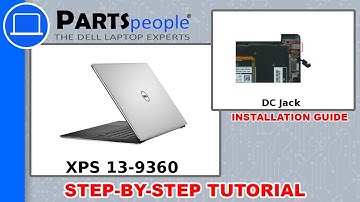 Dell XPS 13-9360 (P54G002) DC Jack How-To Video Tutorial