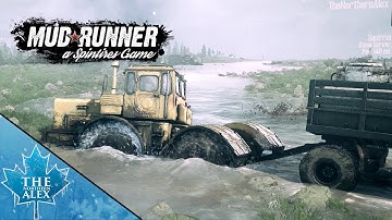 Spintires Mudrunner - MP With Squirrel Part 4 - Back in the Mud