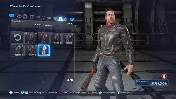 TEKKEN 7 - Negan Customization (TWD Negan DLC Character) 2019