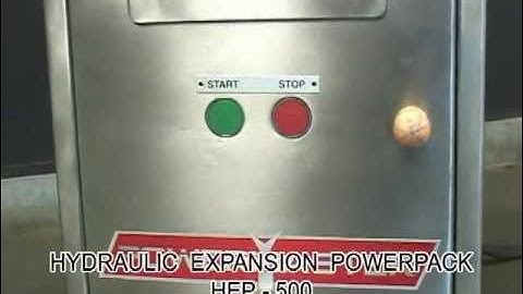 Hydraulic Tube Expansion Systems (HYDEX)