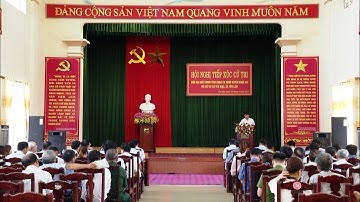 Đại biểu HĐND tỉnh tiếp xúc cử tri huyện Yên Mô