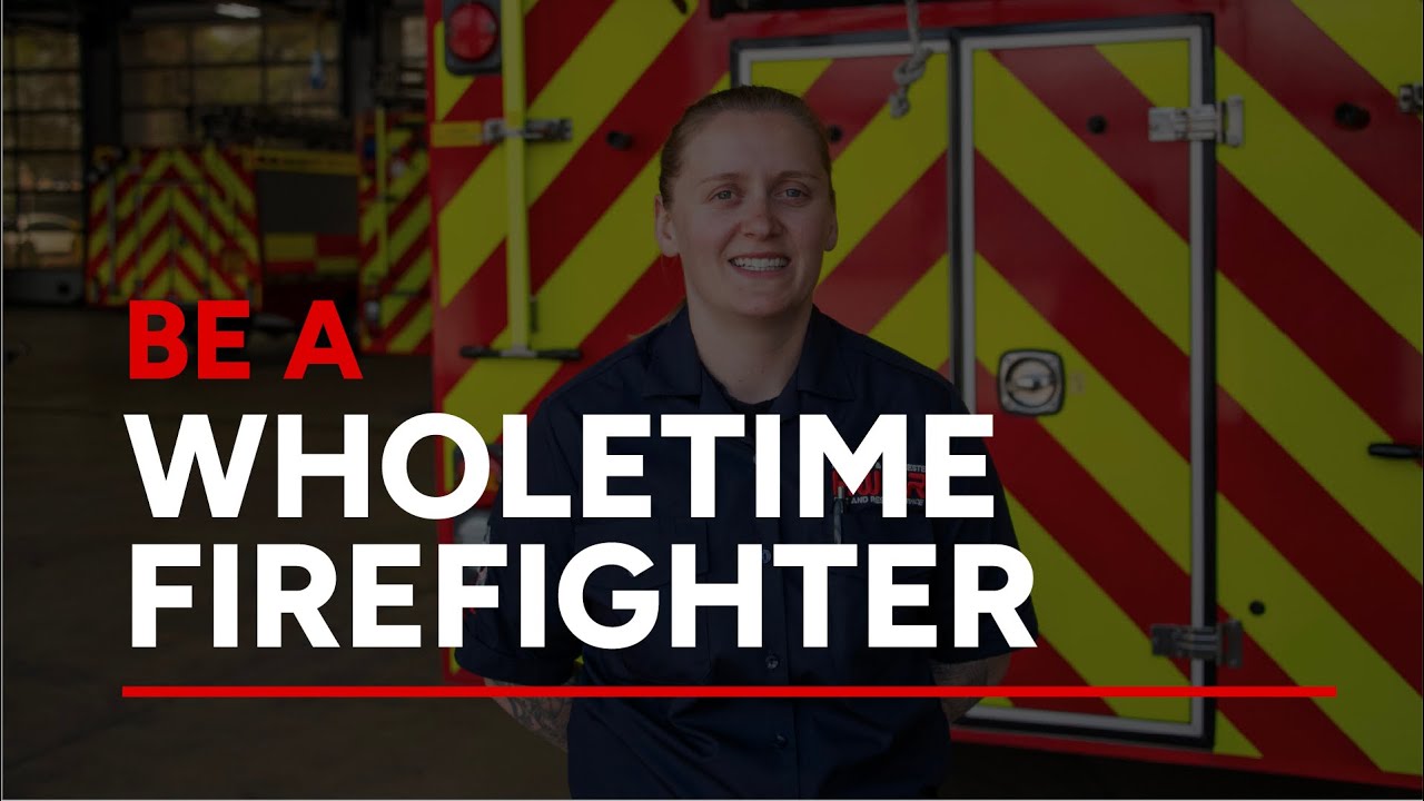 Be A Firefighter | FF Katie's Story - RAF Background | HWFRS Wholetime Firefighter Recruitment 2025