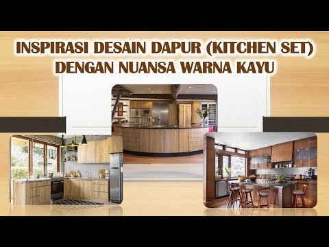 Video: Ide Desain Dapur Coklat