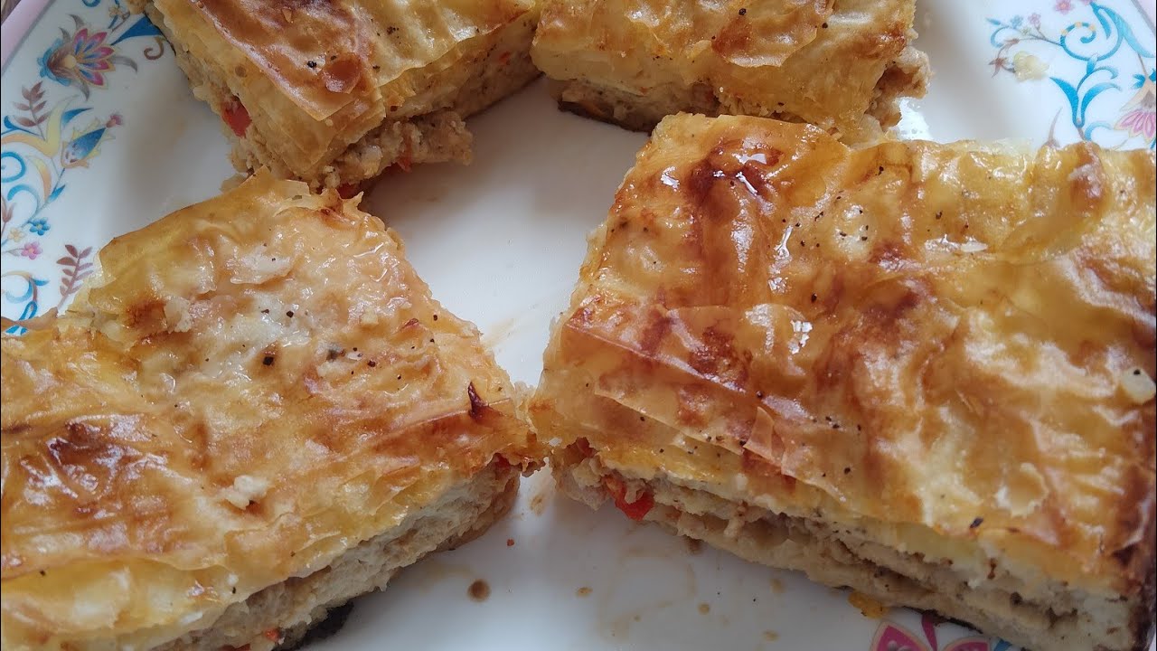  طريقة عمل صينية جلاش طري باللحم المفروم